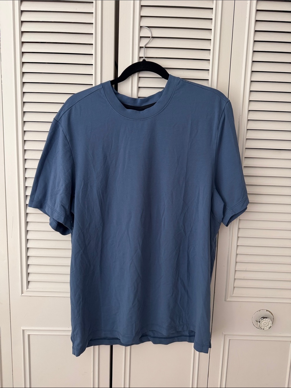 lululemon athletica Men's Crew Tee - Slate Blue